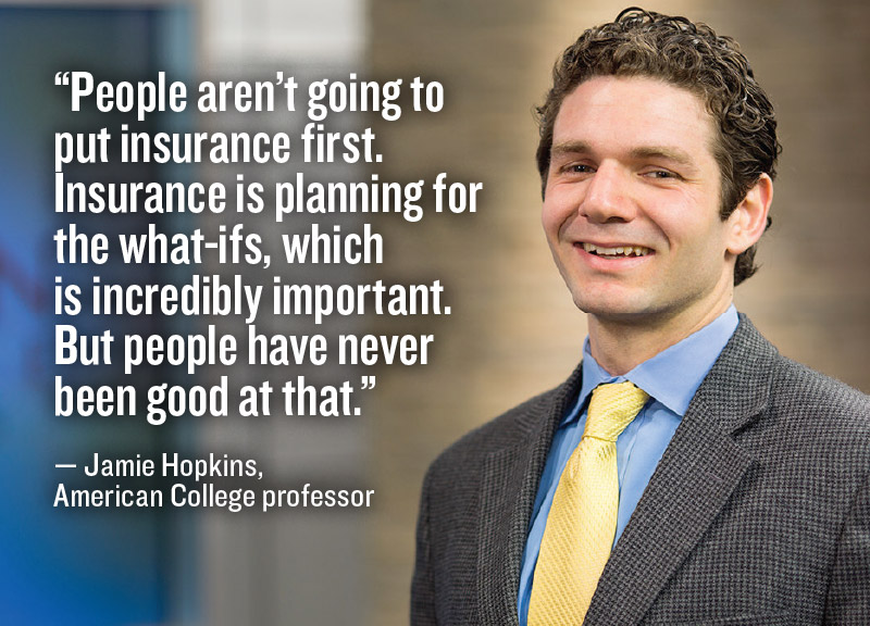 Jamie Hopkins, American College professor